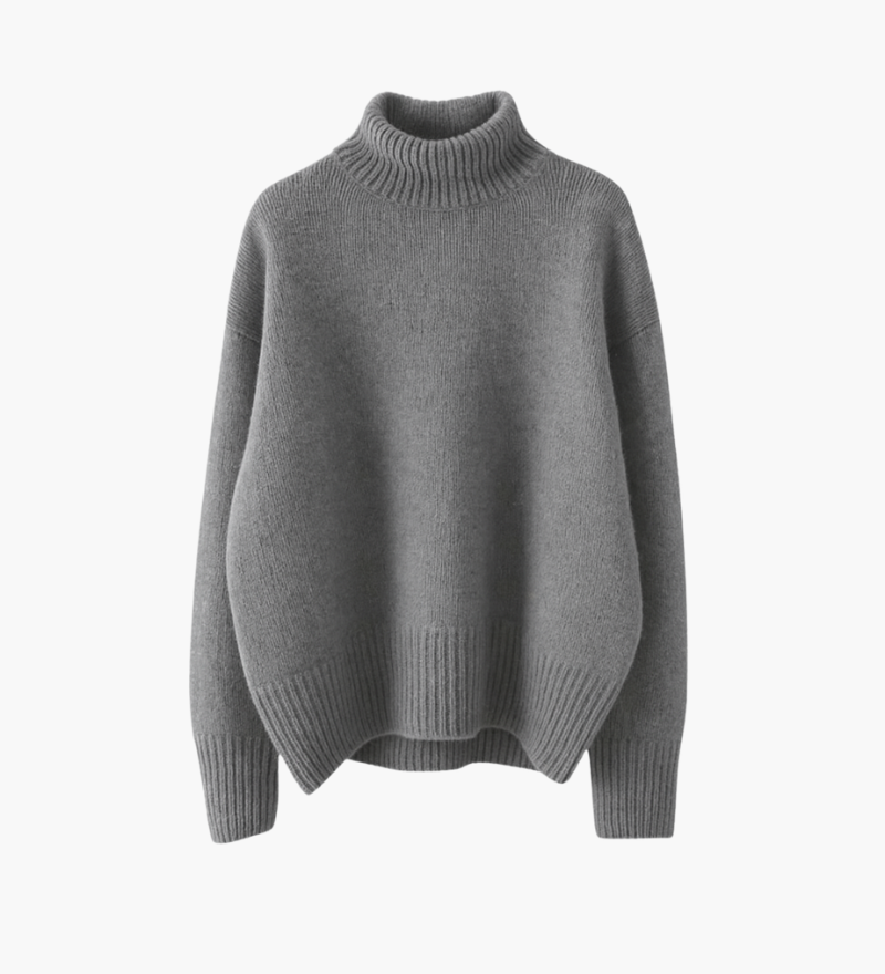 Soft High-Neck Sweater