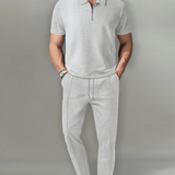 Conjunto pólo com fecho de 2 peças