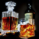 Conjunto dos Garrafa e copos dos Whisky