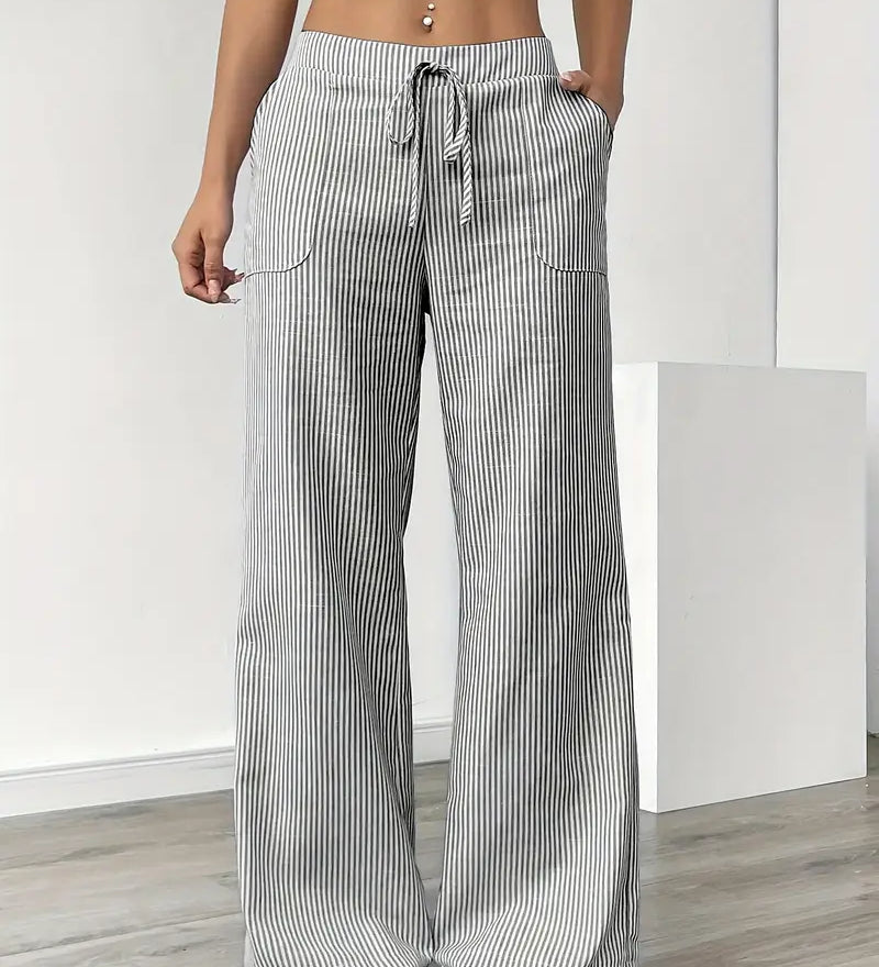 Elegant Striped Pants