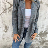 Checked Blazer