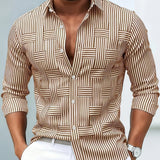 Moda Lusitana - Camisa de Homem às Riscas Vintage