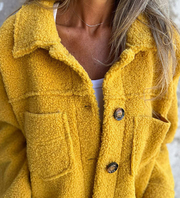 Eva Cozy Teddy Jacket
