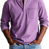 Lenoir™ | Camisa vintage de manga comprida