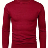 Camisola de gola alta elegante