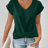 Eloise™ | Camiseta casual com decote em coração