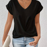 Eloise™ | Camiseta casual com decote em coração