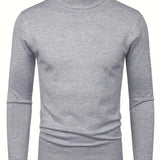 Camisola de gola alta elegante