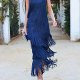 Valeria™ | Vestido Boho com Franjas