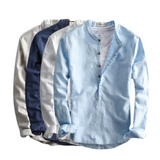Camisa de linho premium