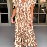 Felicia™ | Vestido arejado com decote em V
