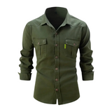 Camisa de ganga casual