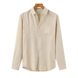 Camisa de linho Genève