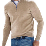 Camisola com fecho de correr elegante