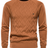 Camisola de homem com design axadrezado V2