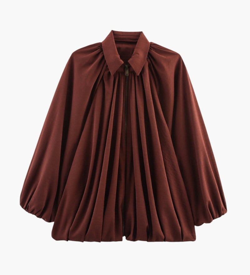 Chic Glossy Blouse
