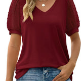Lara | Top elegante com decote em V