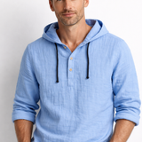 Moda Lusitana - Camisa de Linho com Capuz