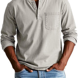 Lenoir™ | Camisa vintage de manga comprida