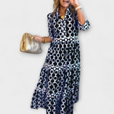 Vestido Midi com Correntes