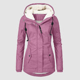 Sophie - Casaco de inverno forrado e impermeável