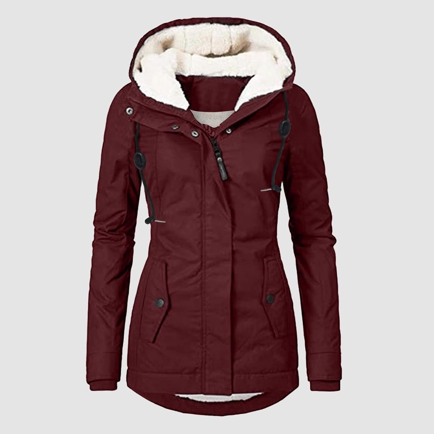 Sophie - Casaco de inverno forrado e impermeável