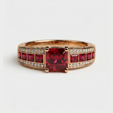 Anel Vermelho Real