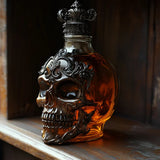 Caveira Garrafa de Whisky