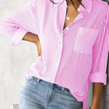 Svala Striped Summer Blouse