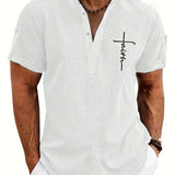 Moda Lusitana - Camisa Elegante com Colarinho Moderno