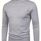 Camisola de gola alta elegante