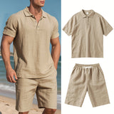 Conjunto de linho para homem
