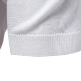 Camisa pólo com riscas