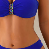 Moda Lusitana - Biquíni com Detalhe Trançado