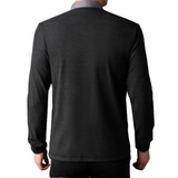 Camisa e casaco de malha 2 em 1