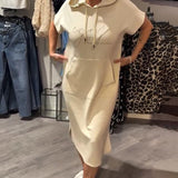Saskia™ | Vestido casual com capuz