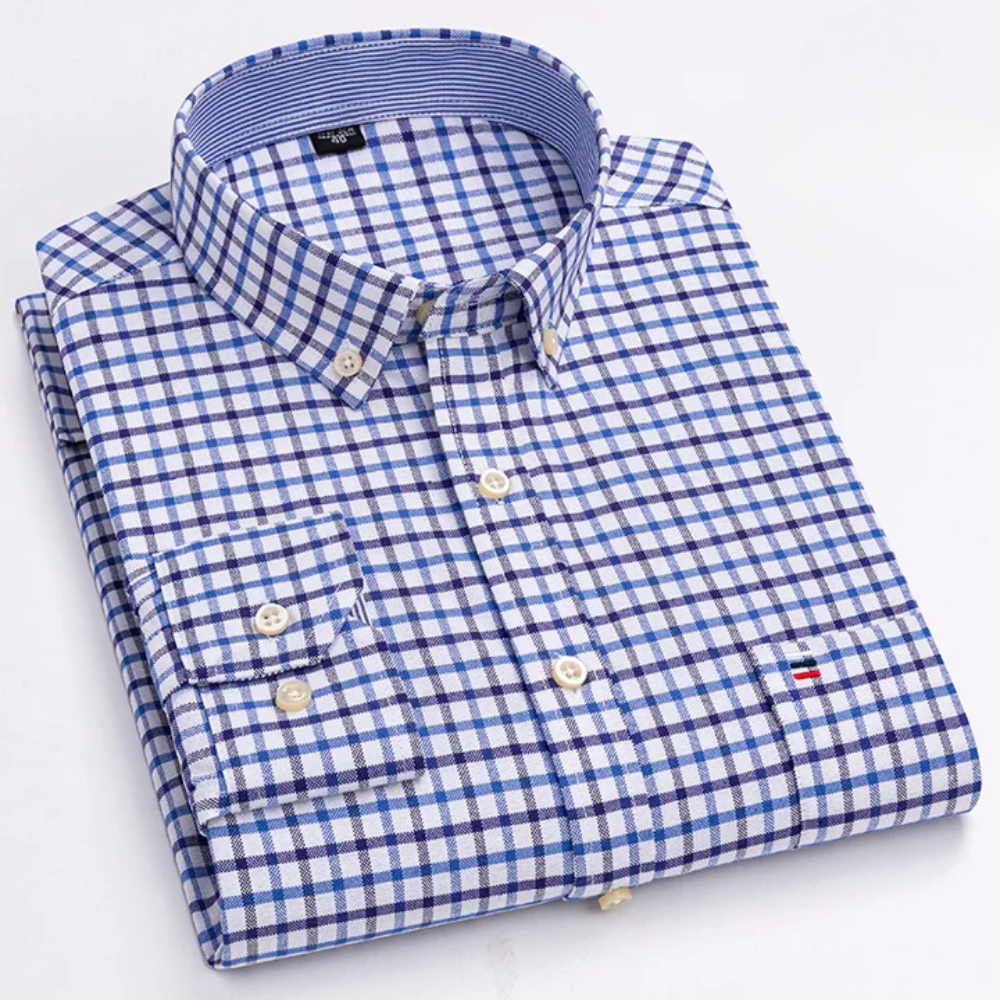 Camisa casual de algodão