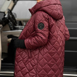 Vera Quilted Hooded Coat
