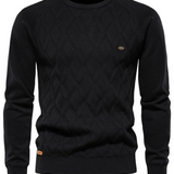 Camisola de homem com design axadrezado V2