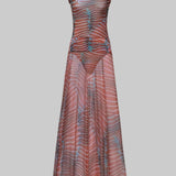 Marilu™ | Body elegante com saia longa