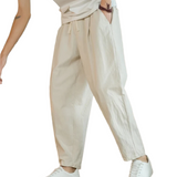 Pantalona de algodão Roma
