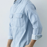 Camisa de ganga clássica
