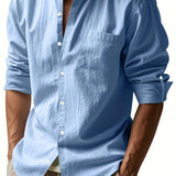 Camisa de linho elegante