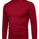 Camisola de gola alta elegante