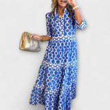 Vestido Midi com Correntes
