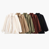 Chic Glossy Blouse