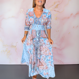 Marga™ | Vestido de verão elegante com decote em V