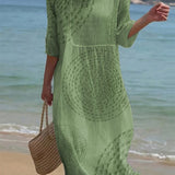 Moda Lusitana - Vestido Bordado Casual