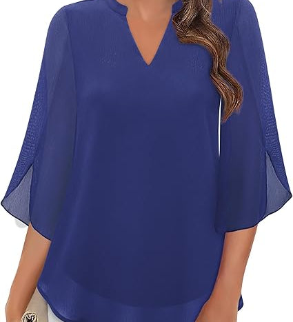 Annelyn | Blusa Luxuosa em Camadas