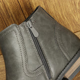 Botas Chelsea em pele